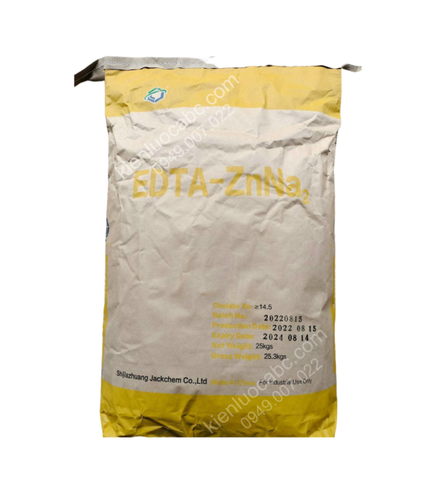 EDTA-ZnNa2: Kẽm hữu cơ, kẽm chelate